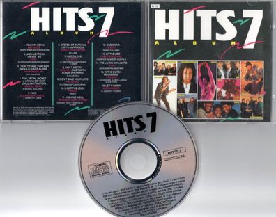 CBS HITS CD 7 Compilation © 1987 Mick Jagger PRINCE Ray Parker Jr Fleetwood MAC