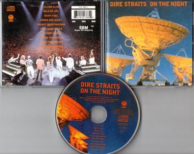 Dire Straits CD ON THE NIGHT © 1996 Vertigo SBM Super Bit Mapping # 514 766-2