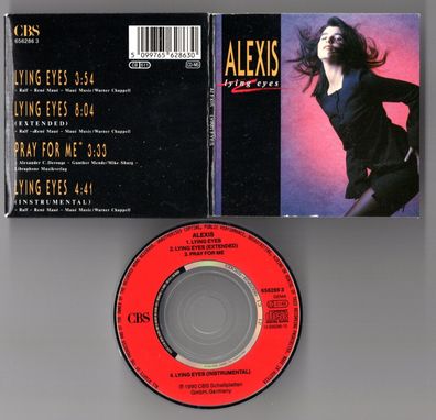Alexis CD-SINGLE 3-Inch LYING EYES © 1990 CBS 4-track 656286 3 incl. Extended