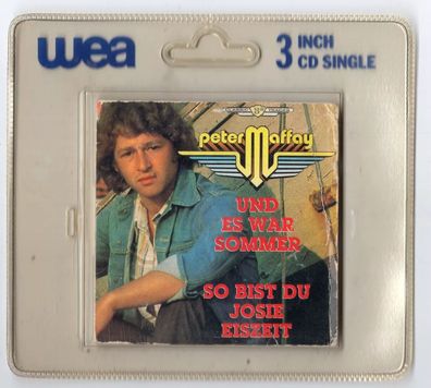 Peter Maffay CD-SINGLE 3-Inch UND ES WAR SOMMER © 1989 Teldec incl. SO BIST DU