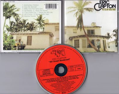 Eric Clapton CD 461 Ocean Boulevard © 1983 RSO 1st West Germany press RED FACE