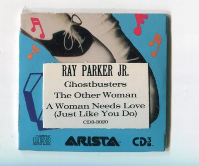 Ray Parker Jr. SEALED 3-INCH-cd-single Ghostbusters © 1988 USA Arista CD-3-3020