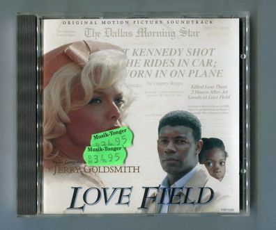 OST Soundtrack CD LOVE FIELD © 1995 VSD-5316 Jerry Goldsmith - German (!) Press