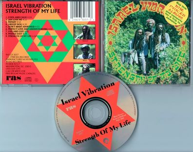 Israel Vibration CD Strength OF MY LIFE © 1988 # RASCD 3037 ( near mint) Reggae