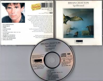 Brian Chatton CD Spellbound 1989 UK CDP 79153602 New Age Electro ( NEAR MINT)