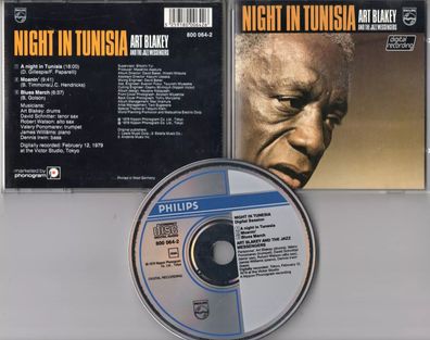 Art Blakey & The Jazz Messengers CD A NIGHT IN Tunisia 1983 Philips 800 064-2