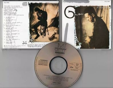 Greg Osby CD Mindgames © 1988 Japan Jasrac POCJ-1955 Polydor JMT Free Jazz MINT
