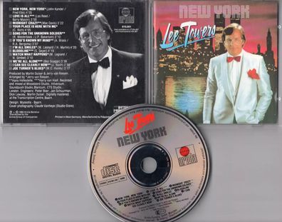Lee Towers CD NEW YORK © 1982 Ariola 610.001 early W. Germany Press - near mint