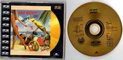 Fat Boys & The Beach Boys - CDV CD-VIDEO - Wipeout! © UK 1988 # PAL 080 194-2