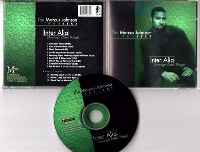 The Marcus Johnson Project CD INTER ALIA Amongst Other Things © 1998 - 3x bonus