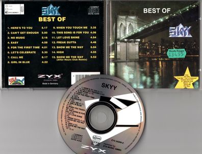 Skyy CD BEST OF SKYY © 1994 Funk Soul ZYX # 20290-2 ( near mint)