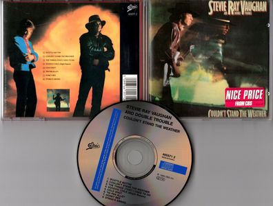 Stevie Ray Vaughan Double Trouble CD COULDN'T STAND THE Weather nice price serie