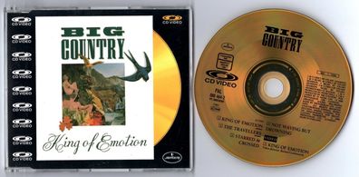 Big Country - CDV CD-VIDEO - KING OF Emotion © UK 1988 # PAL 080 464-2