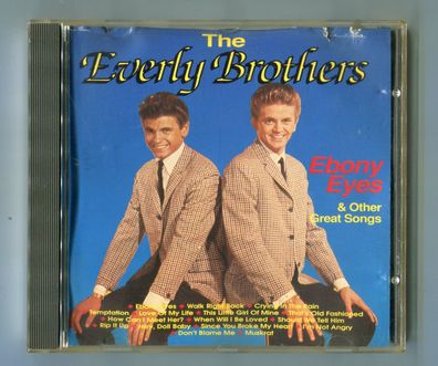 The Everly Brothers cd EBONY EYES & other great songs © 1989 CeDe Int. # 66110
