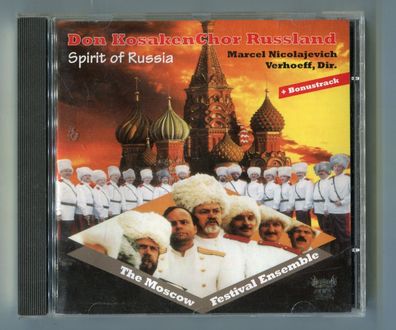 Don Kosaken Chor Russland cd SPIRIT OF RUSSIA © 1996 Moscow Festival Ensemble