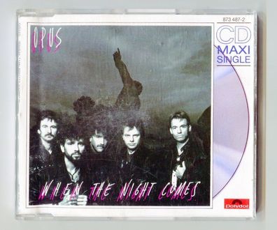 Opus cd-maxi WHEN THE NIGHT COMES © 1994 - 873 487-2 - BLACK-CAT-VERSION - 3 tr