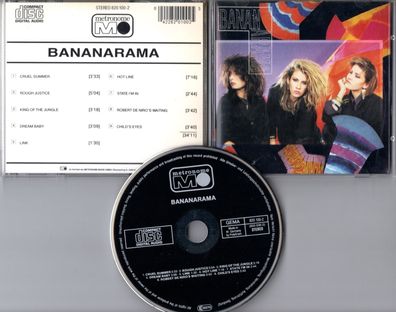 Bananarama CD s/t Bananarama © 1984 Metronome black face # 820 100-2 - near mint