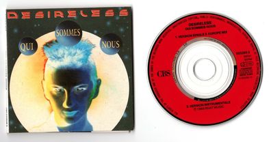 Desireless CD-SINGLE QUI SOMMES NOUS © 1989 ( 3-Inch) very rare