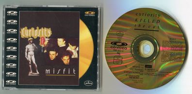 Curiosity killed the Cat CDV CD-Video MISFIT © 1987 3x Audio 1x Video 080 112-2