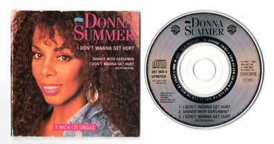Donna Summer CD-SINGLE 3-Inch I DON'T WANNA GET HURT 1989 Warner Bros. 257 565-2