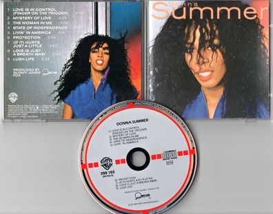 Donna Summer CD SAME s/t 1982 JAPAN West Germany 299 163 smooth sided case