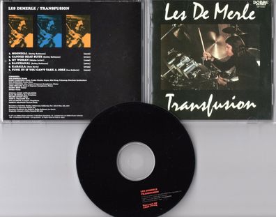 Les DeMerle CD Transfusion © 2004 Made in Japan Funk Soul NEAR MINT PCD-22085