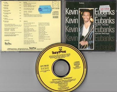 Kevin Eubanks CD Sundance 1984 first press YELLOW FACE Keytone - Jazz Funk Soul