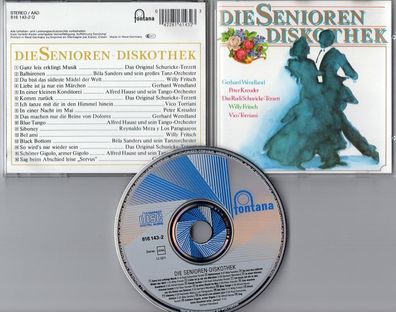 CD-Sampler fontana BLUE SWIRL early 80's Gerhard Wendland Willy Fritsch Kreuder