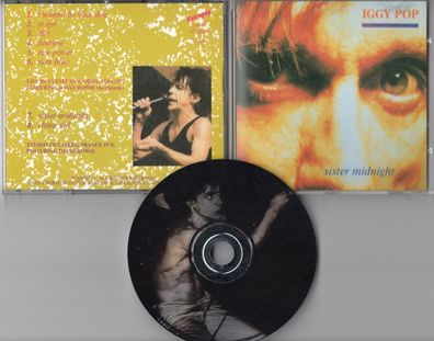 Iggy Pop feat. David Bowie CD SISTER Midnight 9-track picture disc NEAR MINT