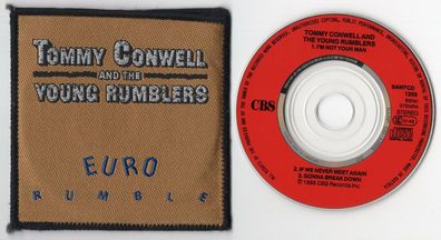 Tommy Conwell The Young Rumblers Promo CD-Single 3-Inch I'M NOT YOUR MAN patch