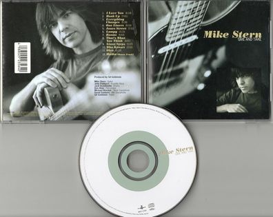 Mike Stern CD GIVE AND TAKE © 1997 rare Japan AMCY-2356 Atlantic NEAR MINT