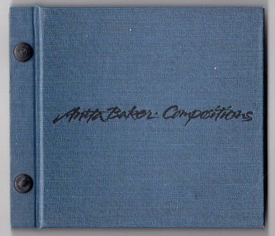 Anita Baker CD ALBUM+SINGLE Limited Edition Compositions 1990 hard bound book