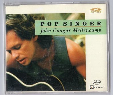 John Cougar Mellencamp CDV PAL CD-Video POP SINGER 1989 UK # 081 200-2