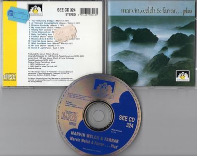 Marvin, Welch & Farrar CD MARVIN, WELCH & FARRAR ... PLUS 1991 # SEE CD 324 mint