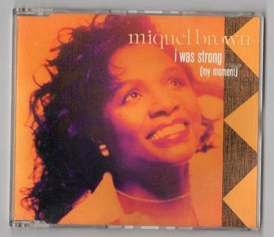 Miquel Brown CD-Single I WAS STRONG 1990 Hansa 4-tr 662 937 Hi NRG synth pop NM