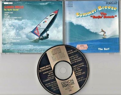 Denon CD SUMMER BREEZE Thr Surfin' Sounds 1984 Japan Rock # 38C38-7184 NEU MINT