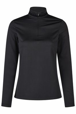 Pikeur Zip Shirt Damen langarm Funktionsshirt black Selection HW 2024