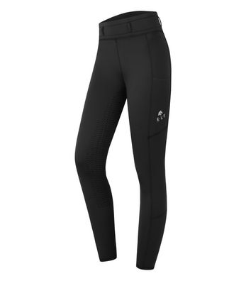 Waldhausen Thermo-Reitleggings Ella schwarz für Erwachsene