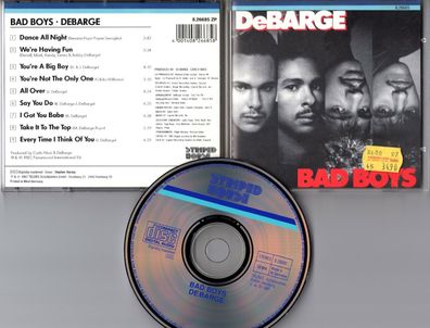 Bad Boys cd Debarge © 1987 West Germany 9-track 8.26685 Funk & Soul - near mint