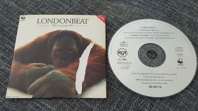 Londonbeat Maxi-CD THIS IS YOUR LIFE © 1991 Cardsleeve RCA WWF - 2-track