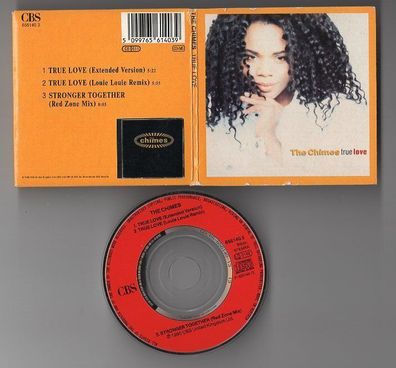 The Chimes CD-SINGLE 3-Inch TRUE LOVE" © 1990 CBS 3-track incl Stronger Together