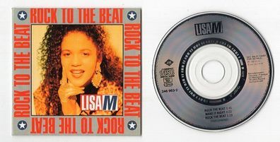 Lisa M CD-SINGLE 3-Inch ROCK TO THE BEAT © 1989 Jive 3-track 246 963-2 XS House