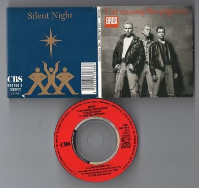 Bros CD-SINGLE 3-Inch SILENT NIGHT 3.51 Min 1988 CBS 4-tr Cat Among The Pigeons