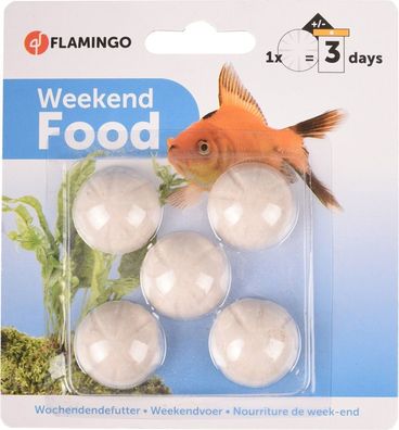 Wochenendfütterung Aquaria Flamingo