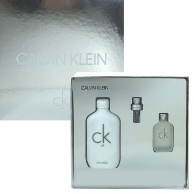 Calvin Klein Ck all Geschenkset 100 ml EdT Spray + 15 ml EdT Mini NEU OVP