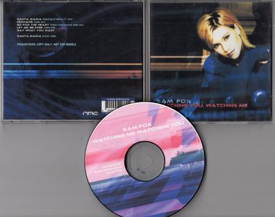 Sam Fox Samantha Fox Promo-CD CDr Watching YOU, Watching ME © 2002 acetate disc