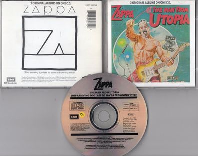 Frank Zappa CD THE MAN FROM UTOPIA + SHIP Arriving TOO LATE TO SAVE ... © 1988