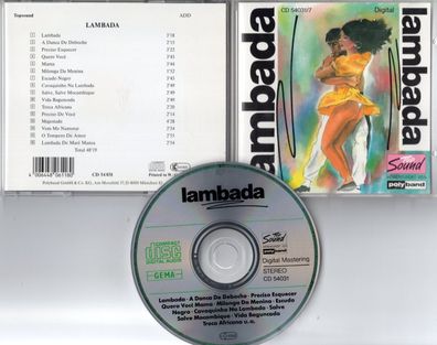 Lambada CD Luis Ferreira Osmar Pereira 80's West Germany CDT-BERLIN CD 54031 01