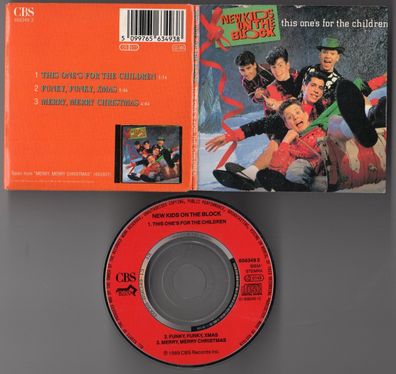 NKOTB New Kids On The Block CD-SINGLE 3-Inch THIS ONE'S FOR THE Children 3-track