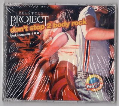 Freestyle Project Maxi-CD DON'T STOP 2 BODY ROCK 2002 Hip Hop Mixes MINT SEALED